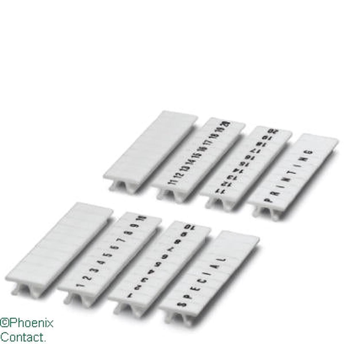 ZB4 LGS 1-10 Zack Marker Horizontal Print Strip 10